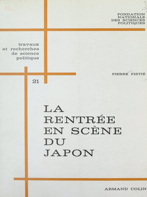 cover image of La rentrée en scène du Japon